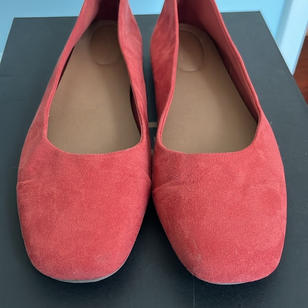 Burnt orange color ballet flats - Picture 2 of 9